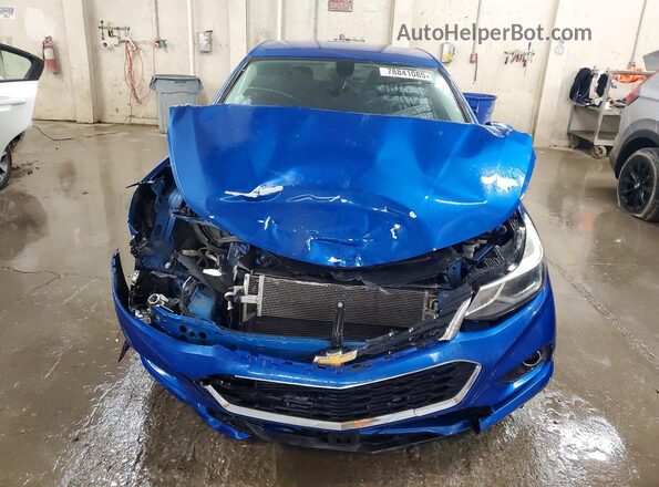 3G1BE6SM3JS654099 2018 CHEVROLET CRUZE Blue Դիմացի տեսք