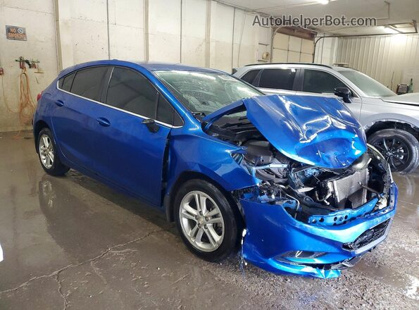 3G1BE6SM3JS654099 2018 CHEVROLET CRUZE Blue Առջևի աջ