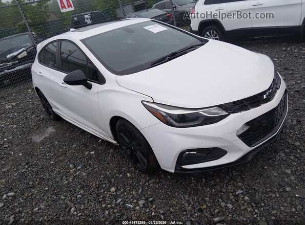 3G1BE6SM4JS582491 2018 CHEVROLET CRUZE White Передня права чверть