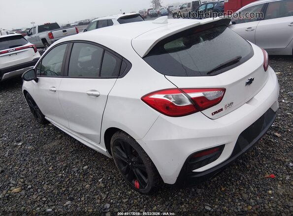 3G1BE6SM4JS582491 2018 CHEVROLET CRUZE White Задня ліва чверть