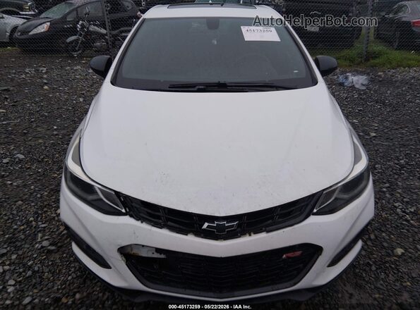 3G1BE6SM4JS582491 2018 CHEVROLET CRUZE White Вид спереду