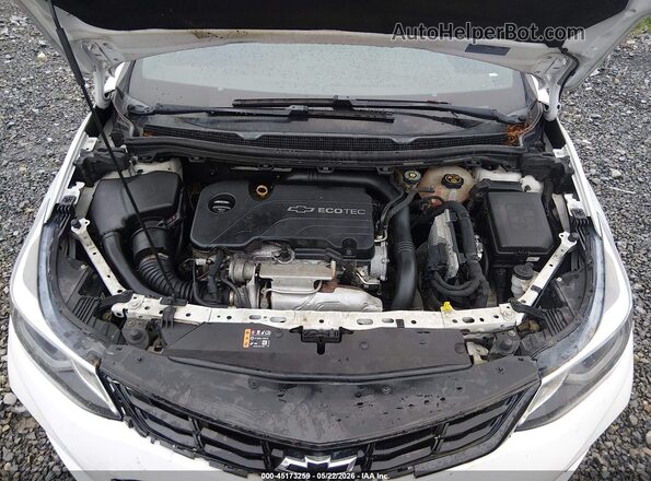 3G1BE6SM4JS582491 2018 CHEVROLET CRUZE White Вид ззаду