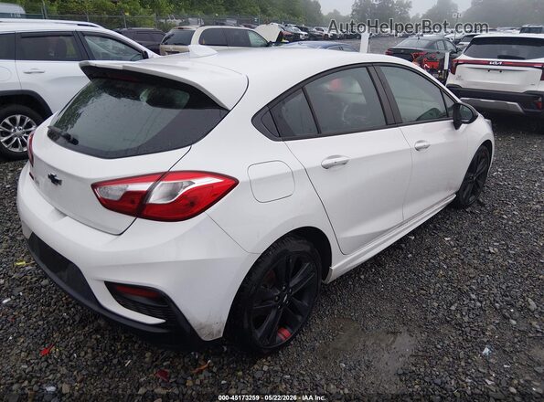 3G1BE6SM4JS582491 2018 CHEVROLET CRUZE White Задня права чверть