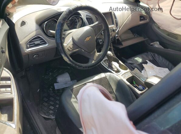 3G1BE6SM4JS635447 2018 CHEVROLET CRUZE Угольный Вид панели приборов