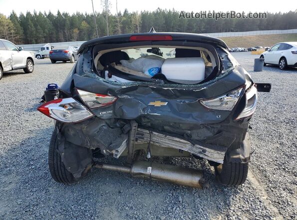 3G1BE6SM4JS635447 2018 CHEVROLET CRUZE Угольный Вид сзади