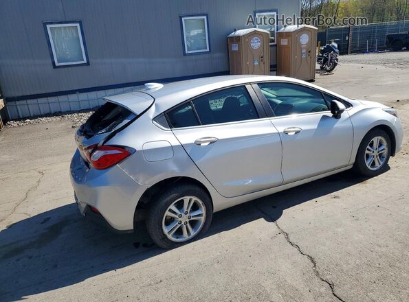 3G1BE6SM5JS556823 2018 CHEVROLET CRUZE Silver Tył prawy