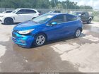2018 Chevrolet Cruze Lt Auto Blue vin: 3G1BE6SM5JS607639