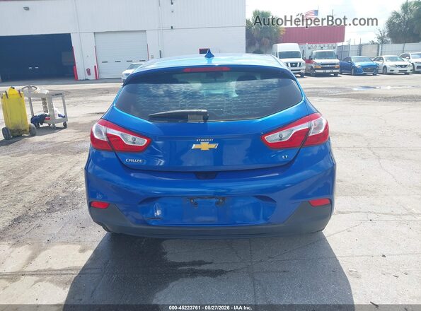3G1BE6SM5JS607639 2018 CHEVROLET CRUZE Blue 