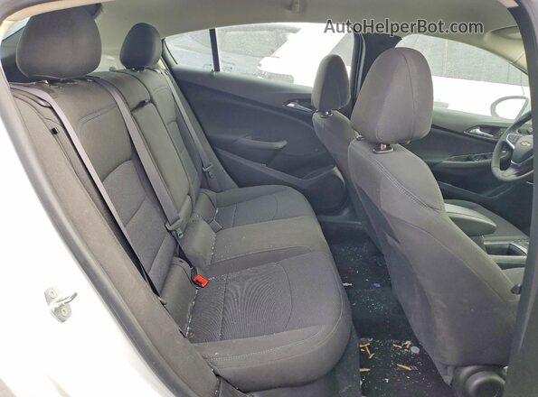 3G1BE6SM6HS545100 2017 CHEVROLET CRUZE Белый Вид задних сидений
