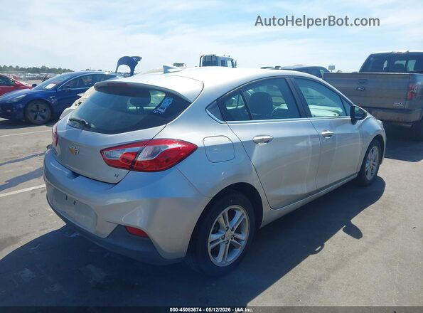 3G1BE6SM6JS621159 2018 CHEVROLET CRUZE Silver Tył prawy