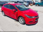 2018 Chevrolet Cruze Lt Auto Red vin: 3G1BE6SM7JS607061