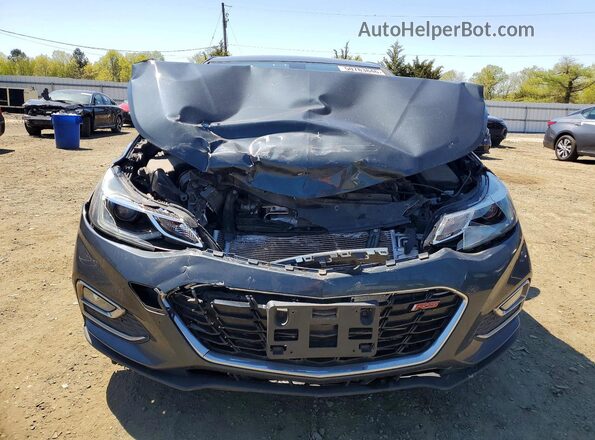 3G1BE6SM8JS519748 2018 CHEVROLET CRUZE Charcoal Widok z przodu