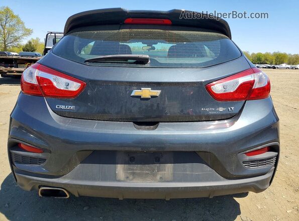 3G1BE6SM8JS519748 2018 CHEVROLET CRUZE Charcoal Widok z tyłu