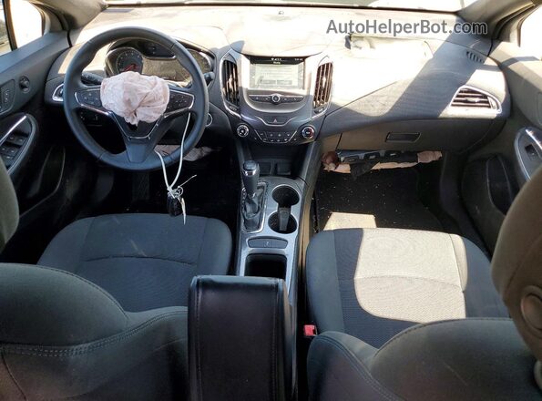 3G1BE6SM8JS519748 2018 CHEVROLET CRUZE Charcoal Widok deski rozdzielczej