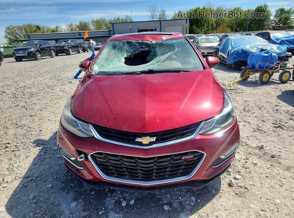 3G1BH6SE5JS508089 2018 CHEVROLET CRUZE Красный Вид спереди