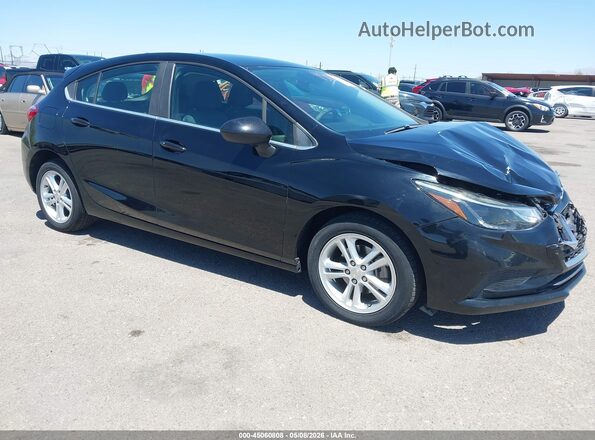 3G1BH6SE6JS653206 2018 CHEVROLET CRUZE Черный Передняя правая четверть