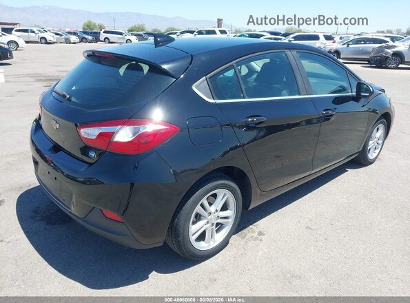3G1BH6SE6JS653206 2018 CHEVROLET CRUZE Черный Задняя правая четверть