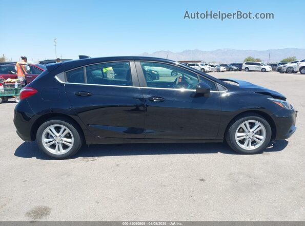 3G1BH6SE6JS653206 2018 CHEVROLET CRUZE Черный Вид задней части салона