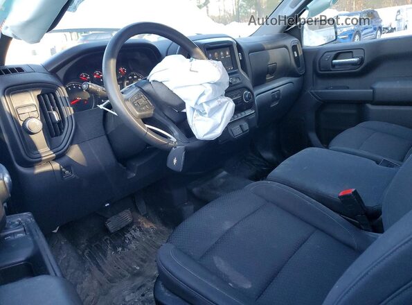 3GCNAAED2PG332242 2023 CHEVROLET SILVERADO White Widok deski rozdzielczej