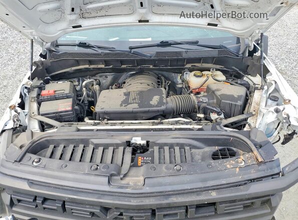 3GCNAAED9NG580744 2022 CHEVROLET SILVERADO White Widok wnętrza z tyłu