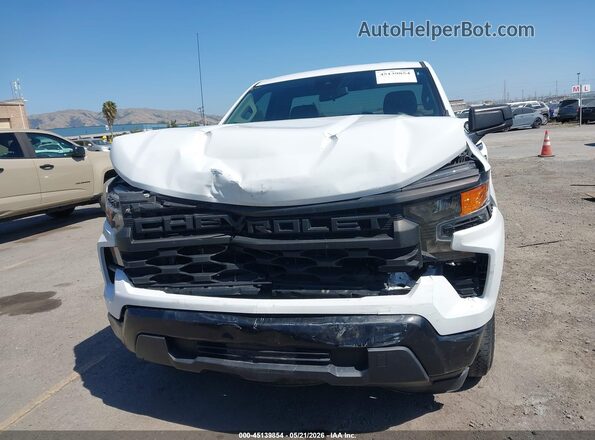 3GCNAAEK5NG505568 2022 CHEVROLET SILVERADO Белый Вид щитка приборов