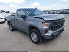 2026 Chevrolet Silverado 1500 2wd  Standard Bed Wt Silver vin: 3GCNAAEK7TG146608