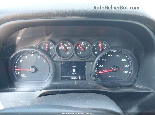3GCNWAEF1KG185472 2019 CHEVROLET SILVERADO White Vista de los asientos traseros