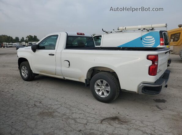 3GCNWAEF5MG314302 2021 CHEVROLET SILVERADO White უკანა მარცხენა