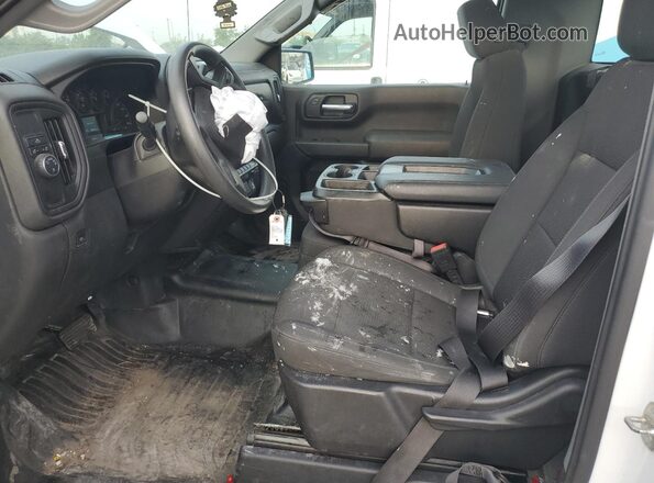 3GCNWAEF5MG314302 2021 CHEVROLET SILVERADO White წინა სალონის ხედი