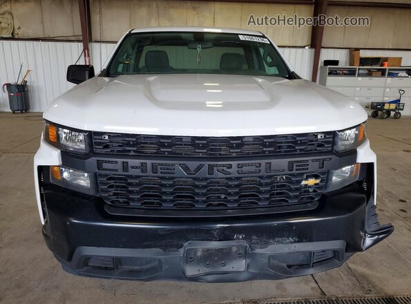 3GCNWAEF7LG114858 2020 CHEVROLET SILVERADO Белый Вид спереди