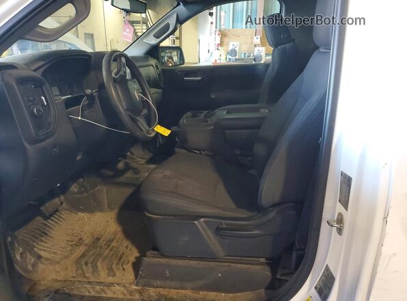 3GCNWAEF7LG114858 2020 CHEVROLET SILVERADO Белый Вид салона спереди
