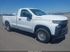 2020 Chevrolet Silverado 1500 2wd  Long Bed Wt White vin: 3GCNWAEF7LG125472