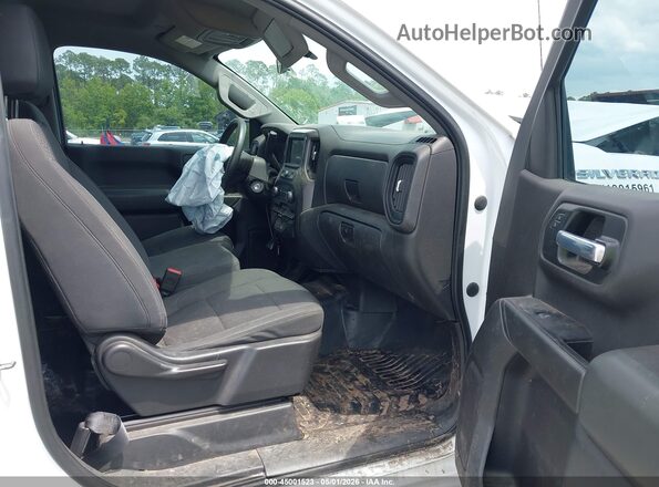 3GCNWAEF9LG254541 2020 CHEVROLET SILVERADO White Front interior view