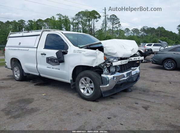 3GCNWAEF9LG254541 2020 CHEVROLET SILVERADO White Front right