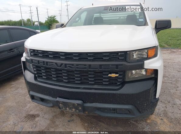 3GCNWAEH4LG276674 2020 CHEVROLET SILVERADO Белый Вид спереди