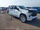 2024 Chevrolet Silverado 1500 2wd  Short Bed Custom White vin: 3GCPABEK2RG455734
