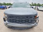 2024 Chevrolet Silverado C1500 Custom Silver vin: 3GCPABEKXRG136176