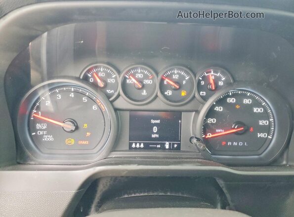 3GCPABEKXRG136176 2024 CHEVROLET SILVERADO Silver Вид щитка приладів