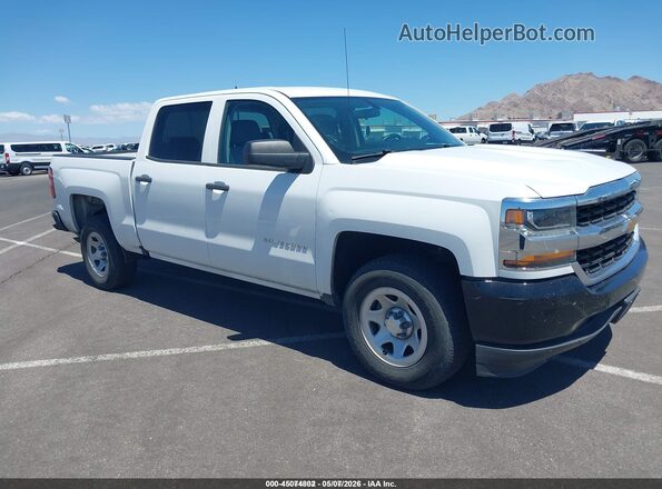 3GCPCNEH7JG465647 2018 CHEVROLET SILVERADO Белый Вид задней части салона