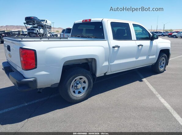3GCPCNEH7JG465647 2018 CHEVROLET SILVERADO Белый Задняя правая четверть