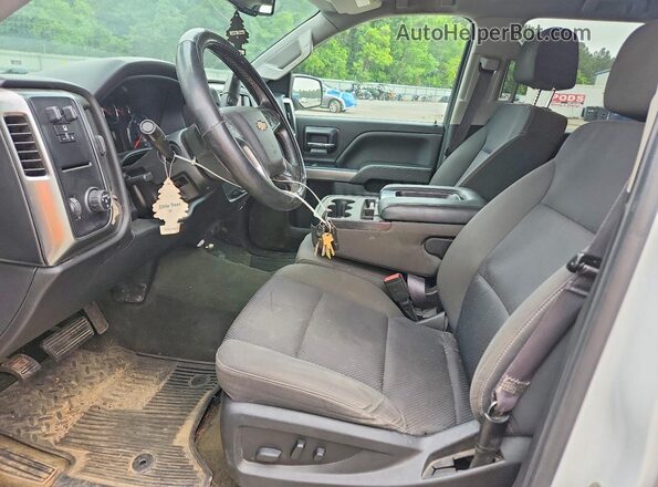 3GCPCREC3HG457471 2017 CHEVROLET SILVERADO White Widok wnętrza z przodu