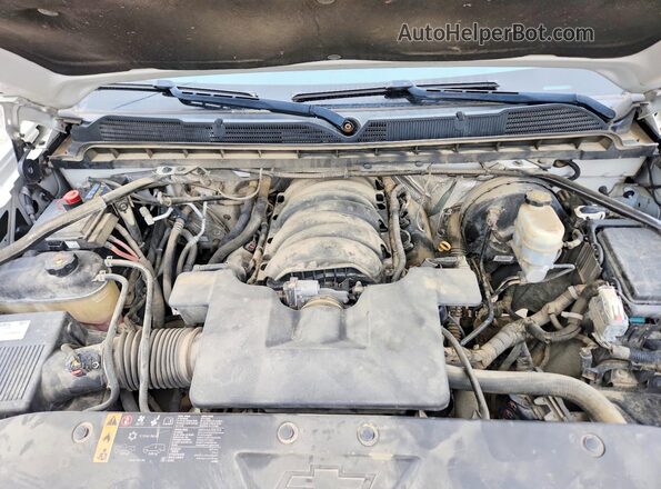 3GCPCREC3HG457471 2017 CHEVROLET SILVERADO White Widok wnętrza z tyłu