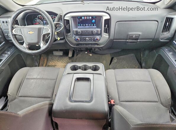 3GCPCREC3HG457471 2017 CHEVROLET SILVERADO White Widok deski rozdzielczej
