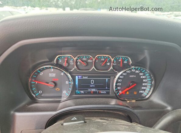 3GCPCREC3HG457471 2017 CHEVROLET SILVERADO White Widok zestawu wskaźników