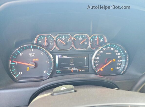 3GCPCREC3JG156687 2018 CHEVROLET SILVERADO Maroon Սարքավորումների վահանակի տեսք