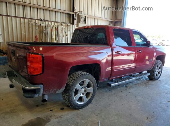 3GCPCREC3JG156687 2018 CHEVROLET SILVERADO Maroon Հետևի աջ