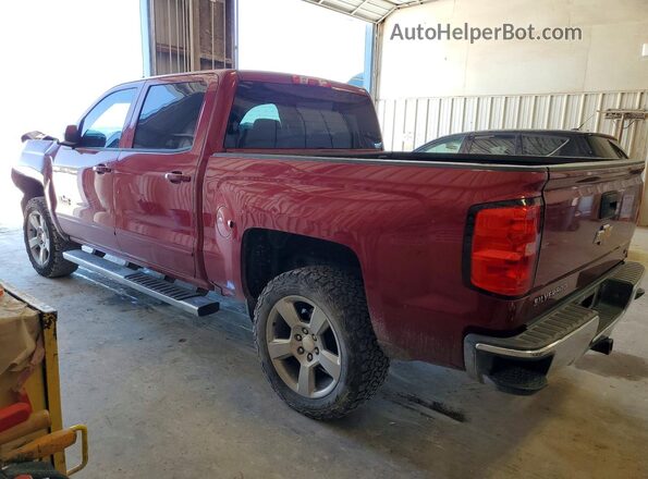 3GCPCREC3JG156687 2018 CHEVROLET SILVERADO Maroon Հետևի ձախ