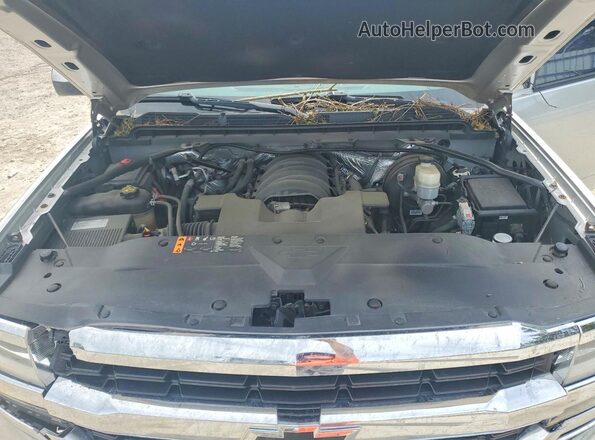 3GCPCREC3JG313926 2018 CHEVROLET SILVERADO Серебряный Вид задней части салона