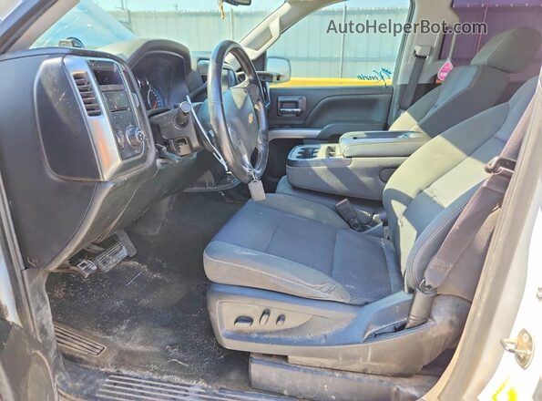 3GCPCREC4JG148999 2018 CHEVROLET SILVERADO White Widok wnętrza z przodu