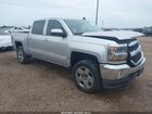 2018 Chevrolet Silverado 1500 1lt Silver vin: 3GCPCREC4JG188385